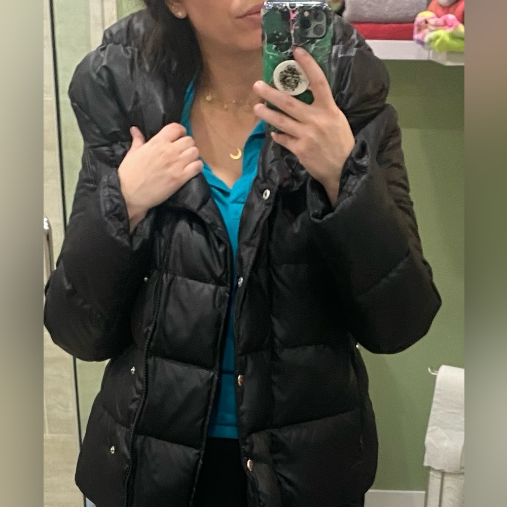 Via Spiga‎ black puffer jacket XS - Picture 5 of 8